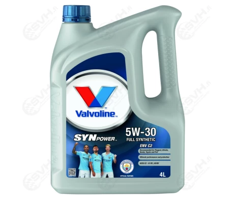 21 872521 VALVOLINE SYNPOWER ENV C2 5W 30 MOOTTORIOLJY 4L kuva