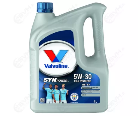 21 872597 VALVOLINE SYNPOWER MST C3 5W 30 MOOTTORIOLJY 4L kuva