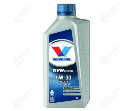 21 872520 VALVOLINE SYNPOWER ENV C2 5W 30 MOOTTORIOLJY 1L kuva