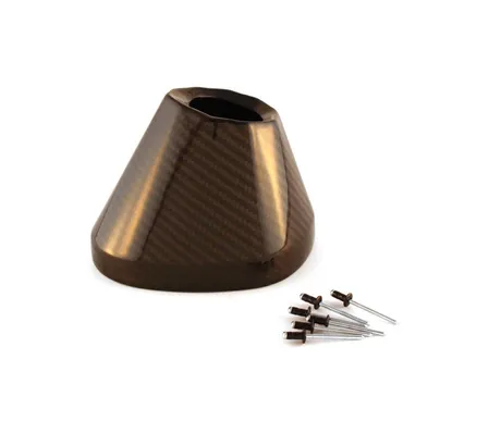 HGS vaimentimen pääty hiilikuitu, 450 4T kuva