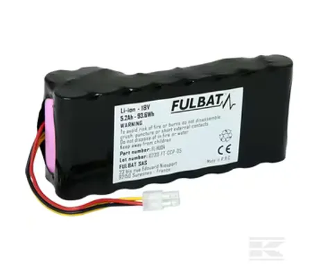 Akku, 18V 5,2 Ah Li-ion, Husqvarna Automower 430X, 440, 450X kuva