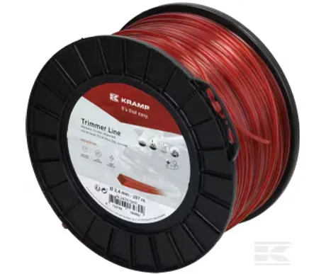 Trimmerin siima, neliö, Ø 2,4 mm, 207 m kuva