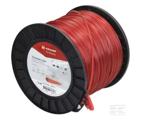 Trimmerin siima, neliö, Ø 2,4 mm, 343 m kuva