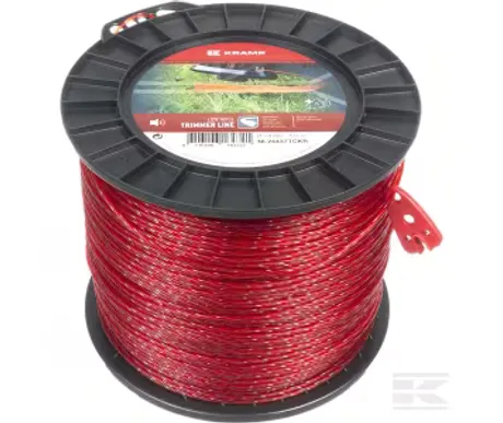 Trimmerin siima, kierretty, Ø 2,4 mm, 437 m kuva