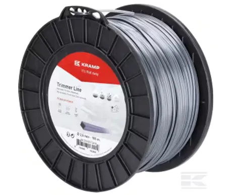 Trimmerin siima, neliö, Ø 2,5 mm, 185 m kuva