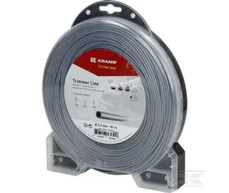 Trimmerin siima, pyöreä, Ø 2,5 mm, 81 m kuva