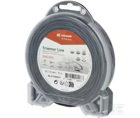 Trimmerin siima, ovaali kierre, Ø 2,7 mm, 15 m kuva