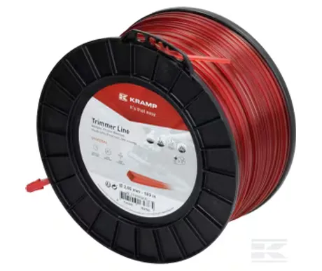 Trimmerin siima, neliö, Ø 2,65 mm, 169 m kuva