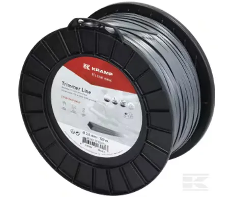 Trimmerin siima, neliö, Ø 3,0 mm, 129 m kuva