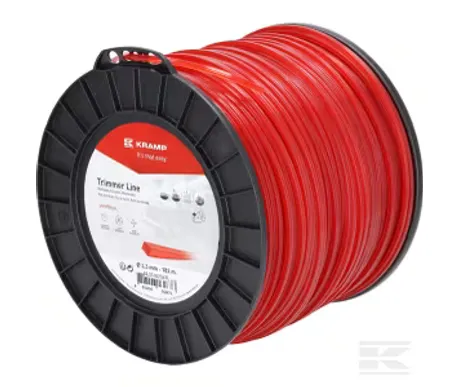 Trimmerin siima, neliö, Ø 3,3 mm, 182 m kuva