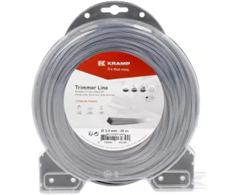 Trimmerin siima, neliö, Ø 3,5 mm, 30 m kuva