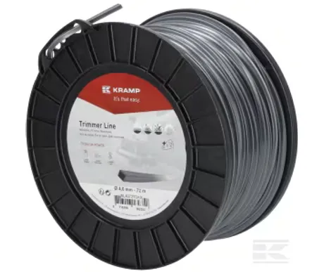 Trimmerin siima, neliö, Ø,4,0 mm, 72 m kuva