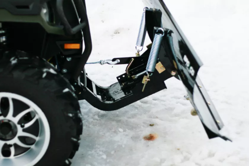 Bronco atv puskulevy kiinnitys