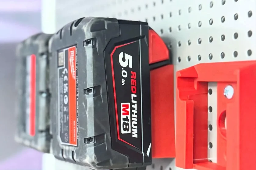 GRIPLIS MOUNTS AVAILABLE FOR MILWAUKEE 18V TOOLS M18 MILWAUKEE 18V BATTERIES KEEP YOUR TOOL