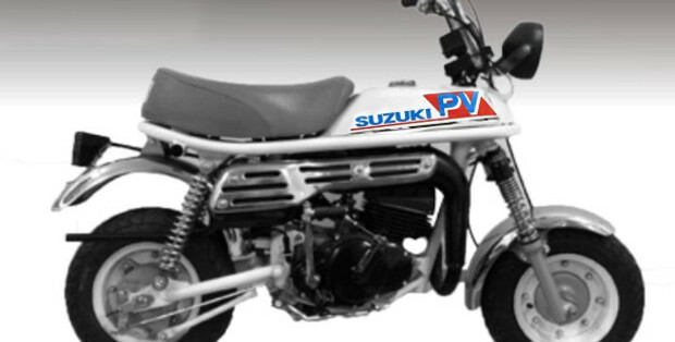 Suzuki PV tarrat, tarrasarjat, sivuposken ja tankin tarrat | SVH.fi ...