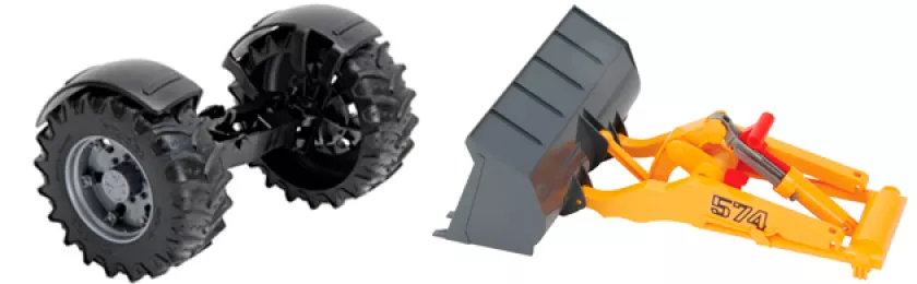 bruder varaosat