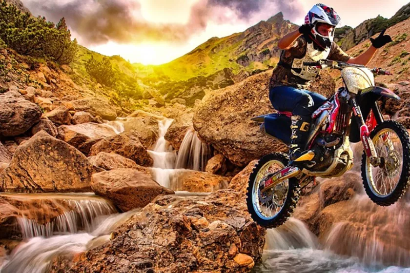 motocross ohjaus