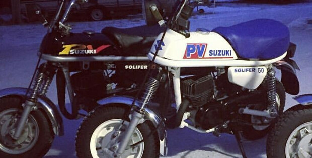 Räjäytyskuvat Suzuki PV 50 Räjäytyskuvat Suzuki PV 50