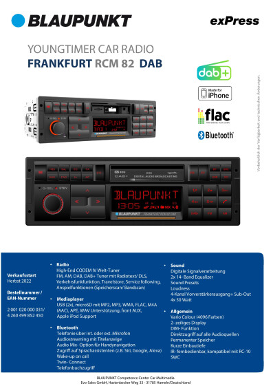 exPress Frankfurt RCM 82 DAB DE EN