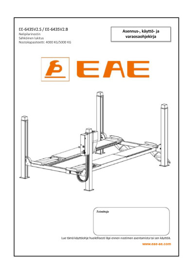 Kayttoohje ARP EE 6435V2B Fin.pdf 11262 KB