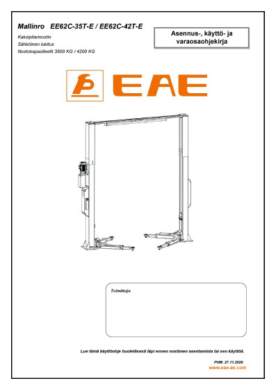Kayttoohje ARP EE 62C.42TE Fi.pdf 4820 KB
