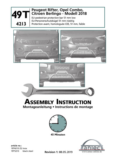 antec instruction 49T4213 en