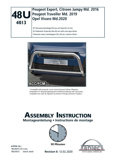 antec instruction 48U4013 en