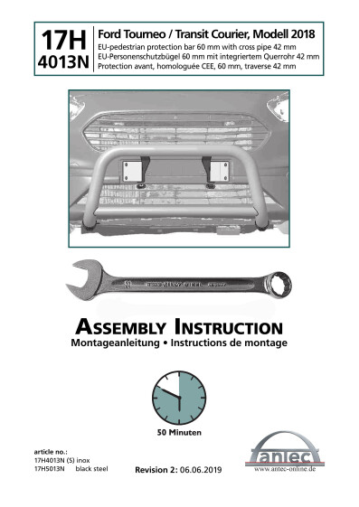 antec instruction 17H4013N en