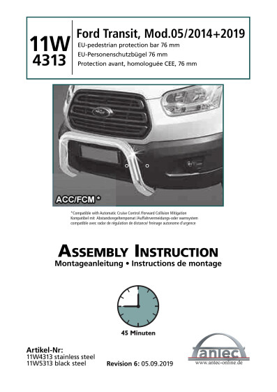 antec instruction 11W4313S en