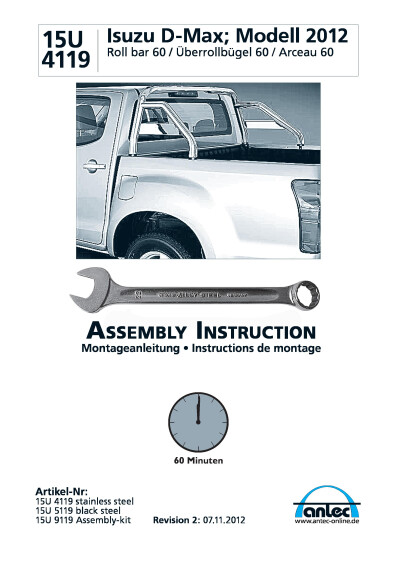 Asennusohje AN 15U4119