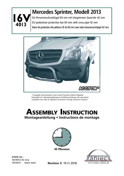 antec instruction 16V4013 en