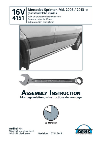 Asennusohje AN 16V4151