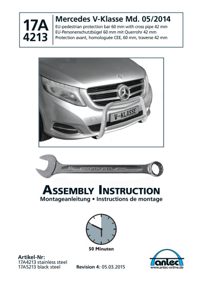 Antec instruction 17A4213 en
