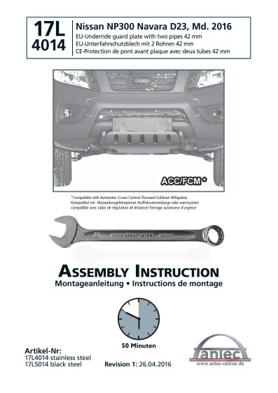 antec instruction 17L4014 en