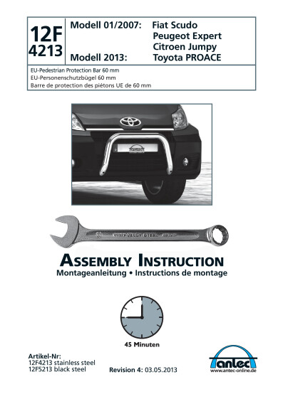 Antec instruction 12F4213 en