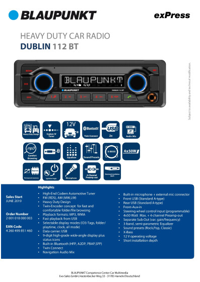 exPress EN Dublin 112 BT v1