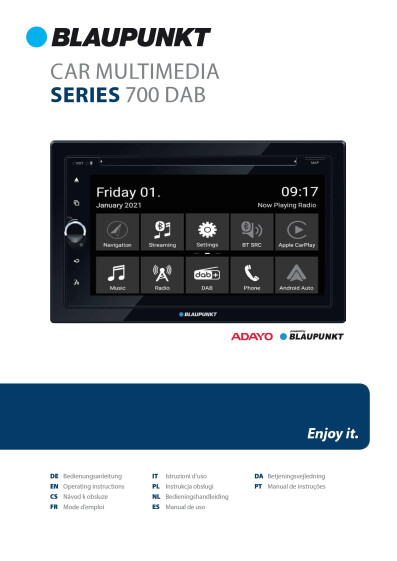 Series 700 DAB BA MULTI incl Adapter