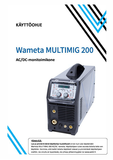 WA64190 KAYTTOOHJE