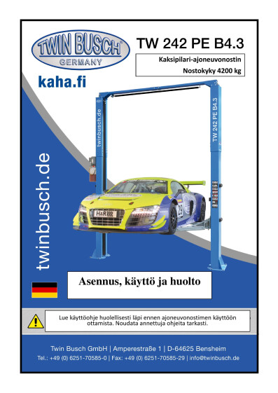Kaytto ohje TW242 PE B4.3 FIN