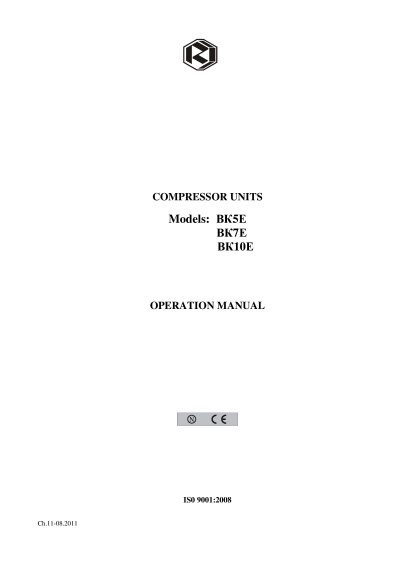 Kaytto ohje ruuvikompressori