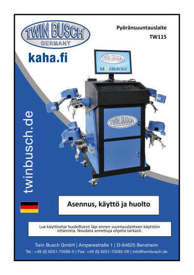 Kaytto ohje pyoransuuntauslaite TW115